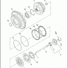 FLHTCSE 1PJE CVO ELECTRA GLIDE (2004) Сцепление