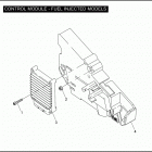 FLHT 1DDV ELECTRA GLIDE STANDARD (2004) CONTROL MODULE - FUEL INJECTED MODELS