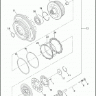 FLHT 1DDV ELECTRA GLIDE STANDARD (2004) Сцепление