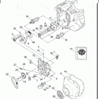 FLHTCSE 1PJE CVO ELECTRA GLIDE (2004) CAMSHAFTS & CAMSHAFT COVER - TWIN CAM 103 ™