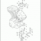 FLHT 1DDV ELECTRA GLIDE STANDARD (2004) ENGINE MOUNTS & STABILIIZER LINKS