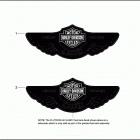 FLHT 1DDV ELECTRA GLIDE STANDARD (2003) FUEL TANK TRIM