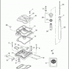 XL883C 4CJM SPORTSTER 883 CUSTOM (2003) ROCKER ARMS, COVERS & PUSH RODS