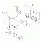 FLHT 1DDV ELECTRA GLIDE STANDARD (2003) AUXILIARY / FOG LAMPS & FRONT TURN SIGNALS