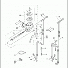XL883C 4CJM SPORTSTER 883 CUSTOM (2003) FRONT BRAKE CONTROL