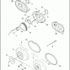 FXSTD 1BSY SOFTAIL DEUCE (2003) AIR CLEANER & ENRICHENER - CARBURETED MODELS