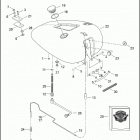 FXSTDI 1JBB SOFTAIL DEUCE (2003) FUEL TANK - FXSTD - FUEL INJECTED
