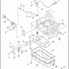FLHT 1DDV ELECTRA GLIDE STANDARD (2003) TRANSMISSION HOUSING & OIL TANK