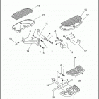 FLHT 1DDV ELECTRA GLIDE STANDARD (2003) FOOTBOARDS