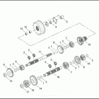 FXDP 1GKV DYNA DEFENDER (2003) TRANSMISSION GEARS