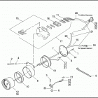 XL883C 4CJM SPORTSTER 883 CUSTOM (2000) SPEEDOMETER  - 883 / 1200 CUSTOM