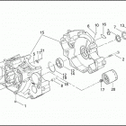 FXSTD 1BSY SOFTAIL DEUCE (2003) CRANKCASE AND ENGINE OIL FILTER - TWIN CAM 88B ™