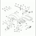 FLHT 1DDV ELECTRA GLIDE STANDARD (2003) FRONT FENDER (2 OF 2)