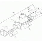 FLHRSEI 1PDC CVO ROAD KING (2002) Передний суппорт