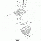 FXSTDSE 1PFD CVO SOFTAIL DEUCE (2003) CYLINDERS, HEADS & VALVES - 1550 TWIN CAM 95B