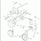 XL883C 4CJM SPORTSTER 883 CUSTOM (2003) Клаксон