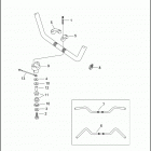 FLHTPI 1FMW ELECTRA GLIDE STANDARD POLICE (2003) Руль