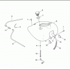 FLHRI 1FBW ROAD KING (2003) FUEL TANK - FLHRI & FLHRCI