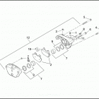 VRSCA 1HAZ VRSCA V-ROD (2003) Передний суппорт