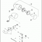 FXSTD 1BSY SOFTAIL DEUCE (2003) FRONT TURN SIGNALS