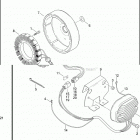 FXSTDSE 1PFD CVO SOFTAIL DEUCE (2003) ALTERNATOR & REGULATOR