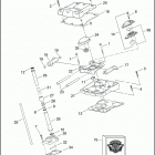 FXSTDSE 1PFD CVO SOFTAIL DEUCE (2003) ROCKER ARM ASSEMBLY & PUSH RODS - 1550 TWIN CAM 95B