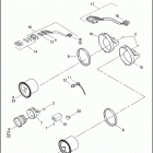 FLHTCI 1FFW ELECTRA GLIDE CLASSIC (2000) INSTRUMENTS - FLHT