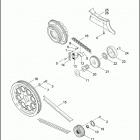 FLHT 1DDV ELECTRA GLIDE STANDARD (2003) BELTS, CHAINS AND SPROCKETS