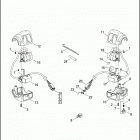 XL883C 4CJM SPORTSTER 883 CUSTOM (2003) HANDLEBAR SWITCHES