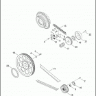 FXSTD 1BSY SOFTAIL DEUCE (2003) BELTS, CHAINS & SPROCKETS