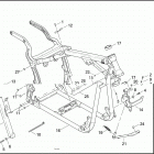 FXSTD 1BSY SOFTAIL DEUCE (2003) FRAME & JIFFY STAND