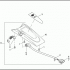 FLHTCUI 1FCW ULTRA CLASSIC (2003) C.B. AND INTERCOM CONTROL POD