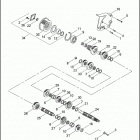 XL1200 1CAP SPORTSTER 1200 (2000) TRANSMISSION GEARS