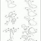 FXSTD 1BSY SOFTAIL DEUCE (2003) SEATS