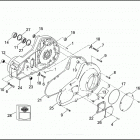 FLHTPI 1FMW ELECTRA GLIDE STANDARD POLICE (2003) PRIMARY HOUSING