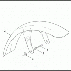 FXSTDSE 1PFD CVO SOFTAIL DEUCE (2003) Переднее крыло