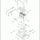 XL883C 4CJM SPORTSTER 883 CUSTOM (2003) Аккумулятор