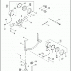 FLSTS 1BRY HERITAGE SPRINGER (2003) AUXILIARY / FOG LAMPS - FLSTC / I & FLSTS / I; FRONT TUR...