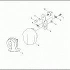 FXD 1GHV DYNA SUPER GLIDE (2003) Клаксон