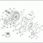 FLHT 1DDV ELECTRA GLIDE STANDARD (2003) PRIMARY HOUSING