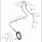 FLHTPI 1FMW ELECTRA GLIDE STANDARD POLICE (2003) ALTERNATOR AND REGULATOR