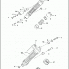 XL883C 4CJM SPORTSTER 883 CUSTOM (2003) SHOCK ABSORBERS