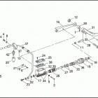 XL883C 4CJM SPORTSTER 883 CUSTOM (2003) Тормозной цилиндр задний