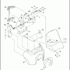 FXDXT 1GLV DYNA SUPER GLIDE T-SPORT (2003) WINDSHIELD - FXDXT
