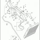 VRSCA 1HAZ VRSCA V-ROD (2003) COOLANT HOSES  /  BOTTLE