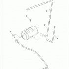 FLHT 1DDV ELECTRA GLIDE STANDARD (2003) CALIFORNIA EVAPORATIVE EMISSIONS COMPONENTS