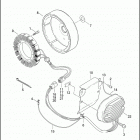 FXSTD 1BSY SOFTAIL DEUCE (2003) ALTERNATOR & REGULATOR