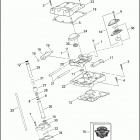 FXDP 1GKV DYNA DEFENDER (2002) ROCKER ARM ASSEMBLY & PUSH RODS - TWIN CAM 88 ™