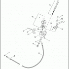 FLHRSEI2 1PGE CVO ROAD KING (2003) Привод управления сцеплением