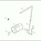 FLHRSEI2 1PGE CVO ROAD KING (2003) CALIFORNIA EVAPORATIVE EMISSIONS COMPONENTS